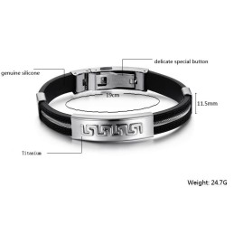 Pålitlig Kvalitets Titanarmband För Män