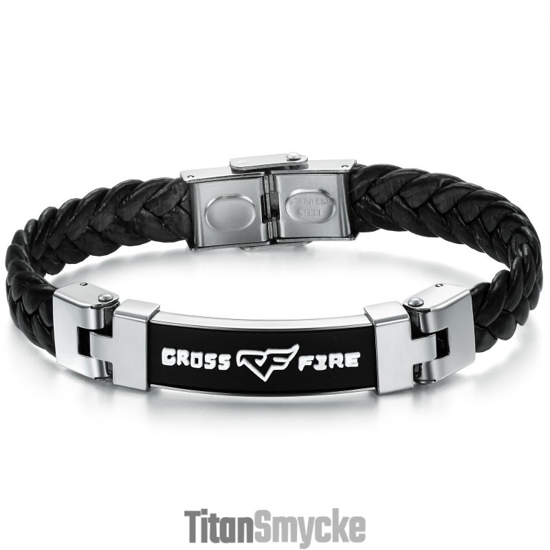 Pålitligt Rykte Titan Läderarmband Pålitligt Rykte Titan Läderarmband