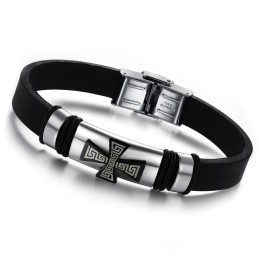 Utmärkt Kvalitet Manligt Titan Silikonarmband
