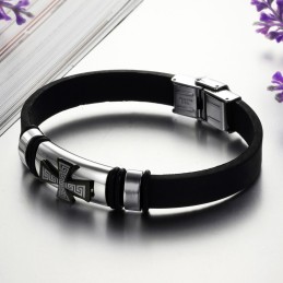 Utmärkt Kvalitet Manligt Titan Silikonarmband