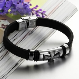 Utmärkt Kvalitet Manligt Titan Silikonarmband