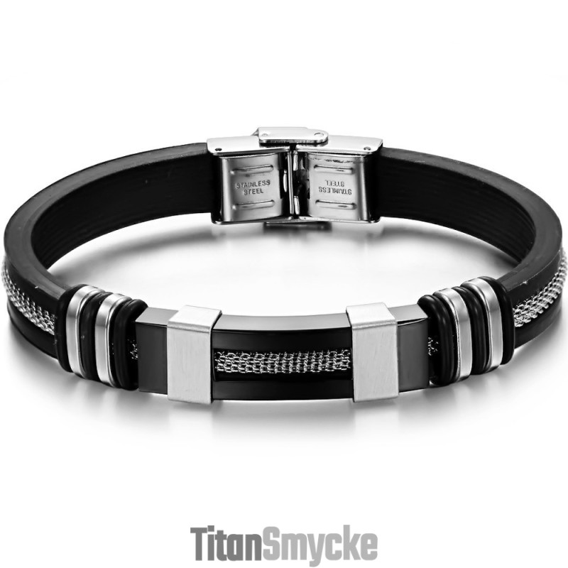 Kvalitets- Och Kvantitetsgaranterad Titansilikonarmband Kvalitets- Och Kvantitetsgaranterad Titansilikonarmband
