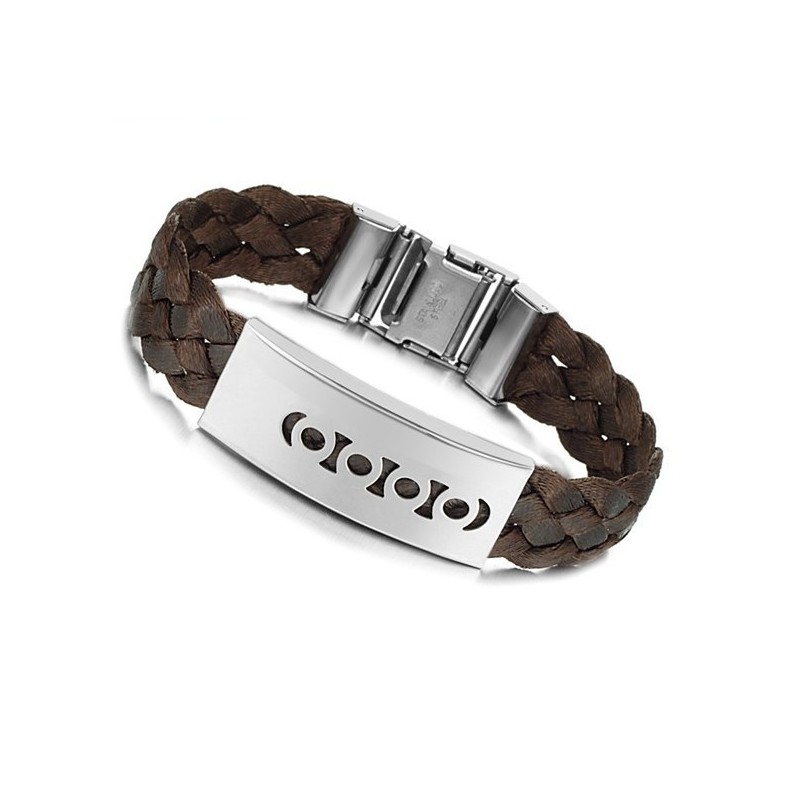 Kompletta Specifikationer Brunt Titanarmband Kompletta Specifikationer Brunt Titanarmband