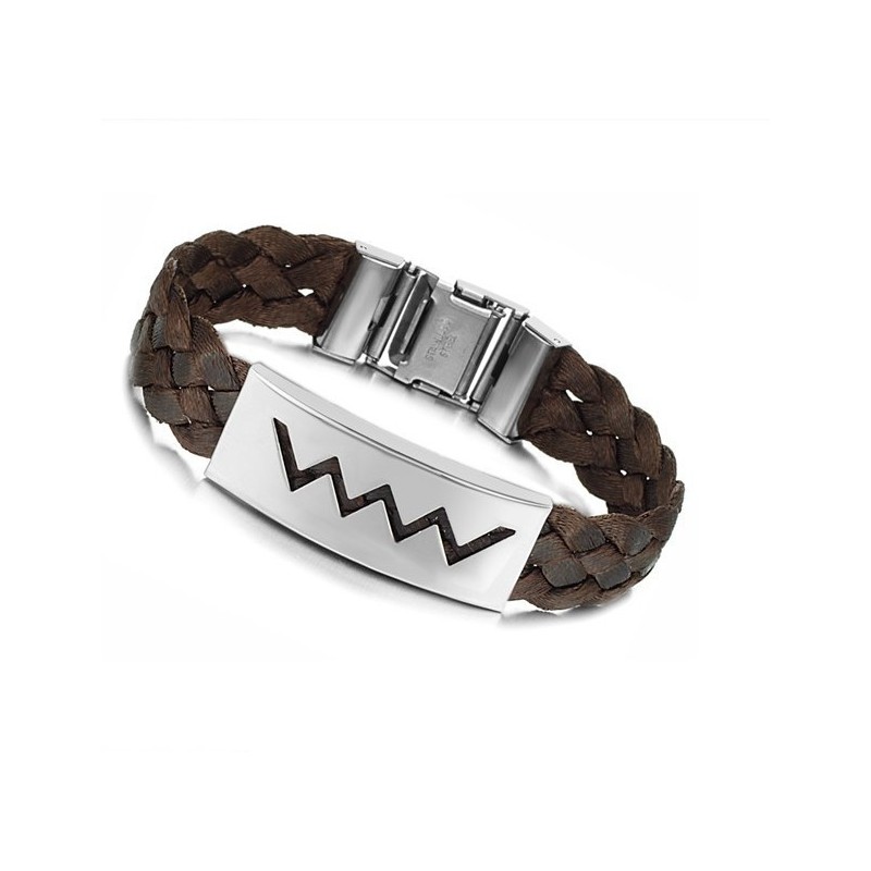 Brunt Titanarmband Av Utmärkt Kvalitet Brunt Titanarmband Av Utmärkt Kvalitet