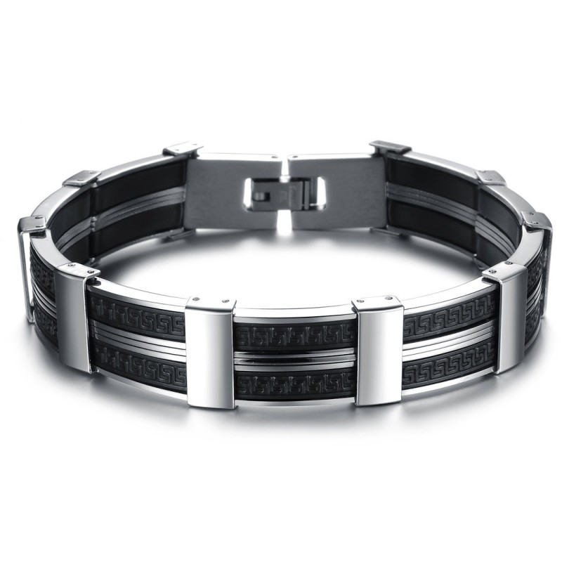 Världsomfattande Känd Manlig Titan Silikonarmband Världsomfattande Känd Manlig Titan Silikonarmband