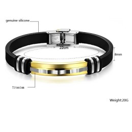 Brett Utbud Av Titan Silikon Armband