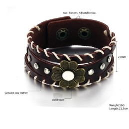 Kungen Av Kvantitet Unisex Armband I Titanläder