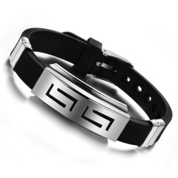 Utmärkt Kvalitet Manligt Titan Silikonarmband
