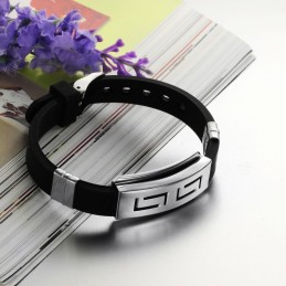 Utmärkt Kvalitet Manligt Titan Silikonarmband