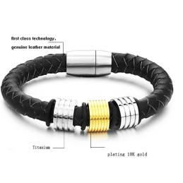 Stabil Kvalitet Manlig Titanarmband