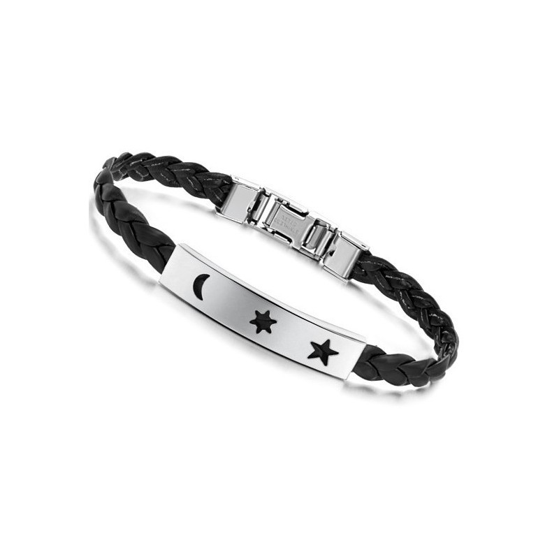 Hållbart Armband I Titanläder Hållbart Armband I Titanläder