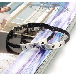 Hållbart Armband I Titanläder