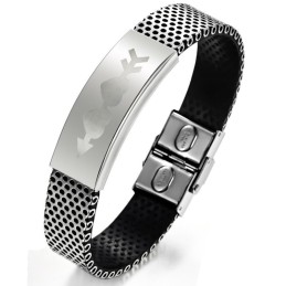 To Have A Long Story Armband I Titanläder