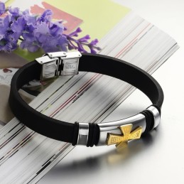 Välkänd För Sitt Högkvalitativa Armband I Titansilikon För Män