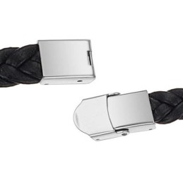 Brett Utbud Av Titanläderarmband För Män