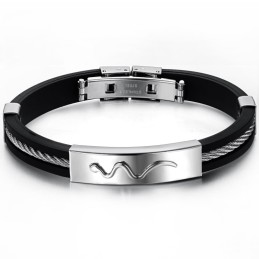Pålitligt Rykte Viper Titan Läderarmband