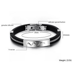Pålitligt Rykte Viper Titan Läderarmband
