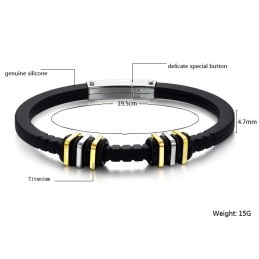 Välkänd För Sitt Fina Titansilikonarmband