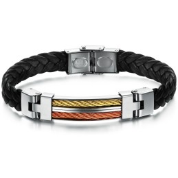 Kvalitets- Och Kvantitetsgaranterat Armband I Titanläder