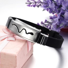 Brett Utbud Av Titan Silikon Armband