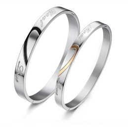 Pålitlig Kvalitets Älskling Titanarmband För Älskare