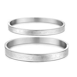 Lättanvänd Stjärnformad Titanarmband För Älskare