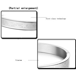 Lättanvänd Stjärnformad Titanarmband För Älskare