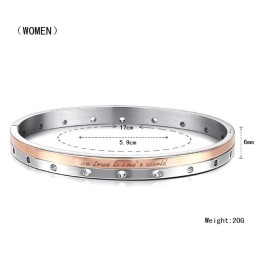 Kompletta Specifikationer För Titanarmband För Älskare