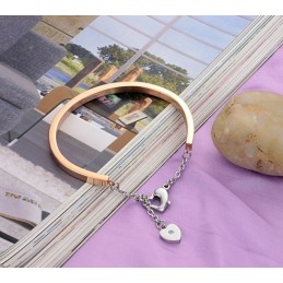 Pålitlig Kvalitets Titanarmband För Kvinnor Med Lås