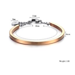 Pålitlig Kvalitets Titanarmband För Kvinnor Med Lås