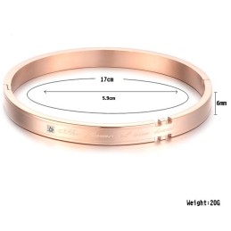 Kompletta Specifikationer För Titanarmband För Älskare