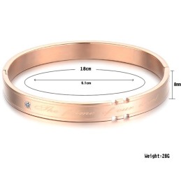 Kompletta Specifikationer För Titanarmband För Älskare