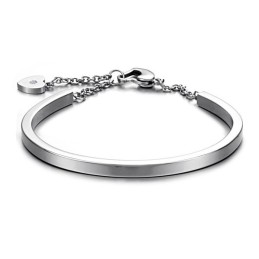 Stabil Kvalitet Kvinnlig Älskling Titanarmband