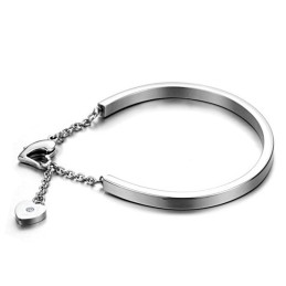Stabil Kvalitet Kvinnlig Älskling Titanarmband