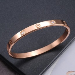 Högkvalitativt Titanarmband För Kvinnor Med Skruv