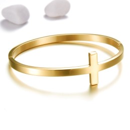 Stabil Kvalitet Kvinnlig Koncis Titanarmband