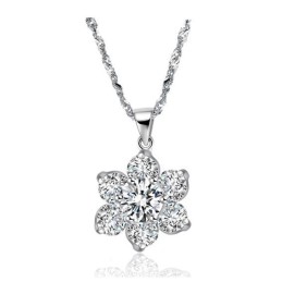 To Have A Long Story Halsband För Kvinnor I Platinapläterat Titan Med Strass