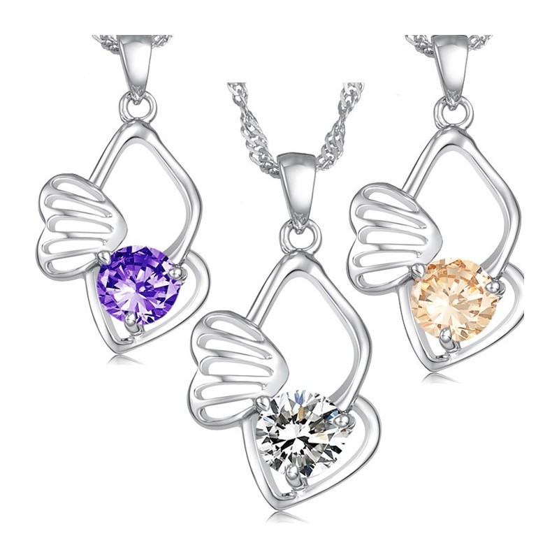 Halsband I Titan Med Platinaplätering Och Allergivänligt Utseende För Kvinnor Halsband I Titan Med Platinaplätering Och Allergivänligt Utseende För Kvinnor