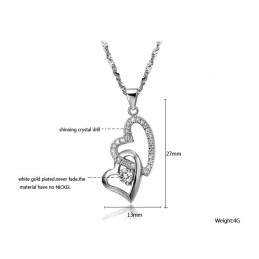 Drottningen Av Kvalitet, Kvinnlig Älskling, Platinapläterad Titanhalsband