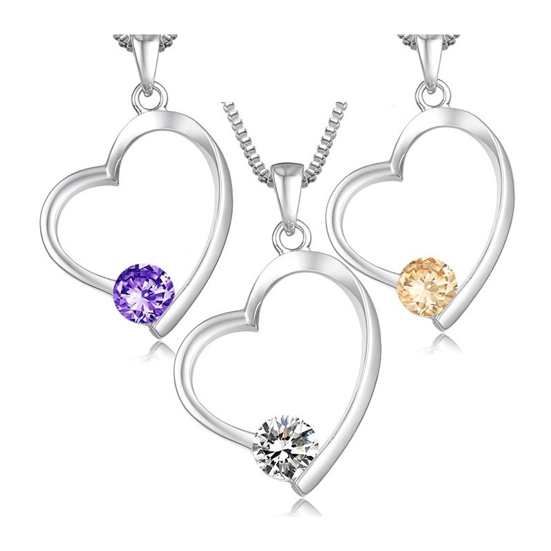 Brett Utbud Av Platinapläterat Titanhalsband Med Diamanter För Kvinnor Brett Utbud Av Platinapläterat Titanhalsband Med Diamanter För Kvinnor