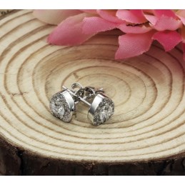 Att Njuta Av Högt Rykte Hemma Och Utomlands Platinapläterade Titanörhängen Med Diamanter För Kvinnor