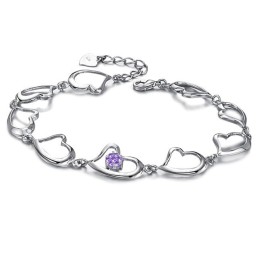 Högkvalitativt Armband För Kvinnor Med Älskling I Platina Och Diamanter