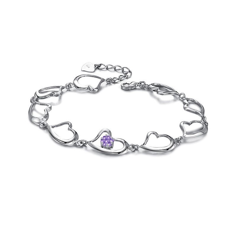 Högkvalitativt Armband För Kvinnor Med Älskling I Platina Och Diamanter Högkvalitativt Armband För Kvinnor Med Älskling I Platina Och Diamanter