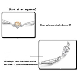 Utmärkt Kvalitets Platinapläterad Titanarmband För Kvinnor