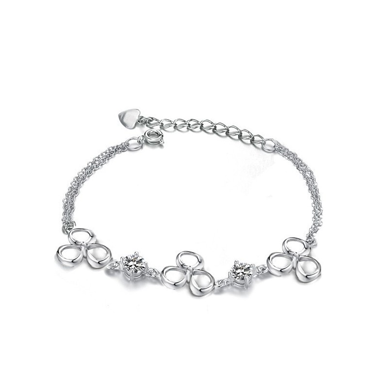 Kvalitets- Och Kvantitetsgaranterat Platinapläterat Titanarmband Med Diamanter För Kvinnor Kvalitets- Och Kvantitetsgaranterat Platinapläterat Titanarmband Med Diamanter För Kvinnor
