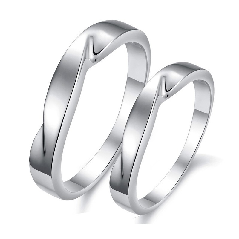 Kvalitets- Och Kvantitetsgaranterad Kortfattad Platinapläterad Titanring För Älskare Kvalitets- Och Kvantitetsgaranterad Kortfattad Platinapläterad Titanring För Älskare