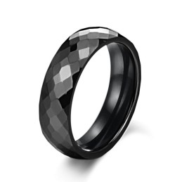 Utmärkt Kvalitet Svart Volfram Keramisk Ring