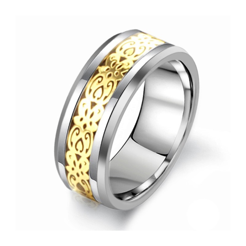 Högkvalitativ Manlig Volframkeramisk Ring Högkvalitativ Manlig Volframkeramisk Ring