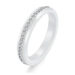 Utmärkt Kvalitet Kvinnlig Volfram Keramisk Ring