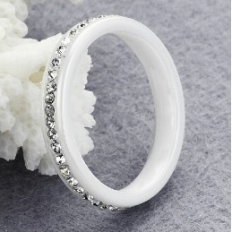 Utmärkt Kvalitet Kvinnlig Volfram Keramisk Ring